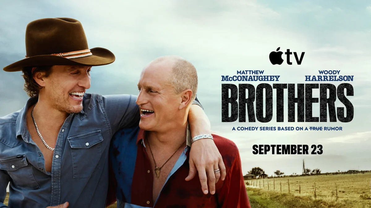Brothers transforme la vraie rumeur McConaughey-Harrelson en série, et Apple pousse la blague très loin