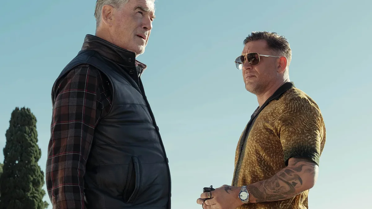 Tom Hardy viré de MobLand ? Pierce Brosnan démonte le feuilleton : « J'adore ce mec »
