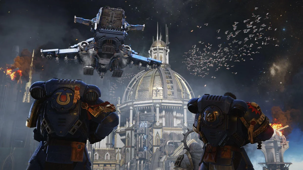 Space Marine 2 transforme Warhammer 40K en blockbuster sans nettoyer toute sa crasse gothique